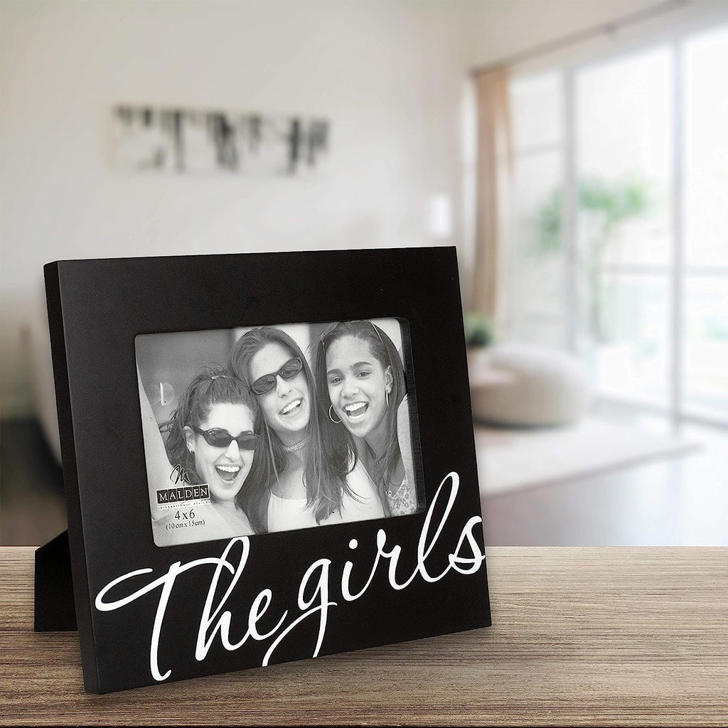 4x6 The Girls black Frame