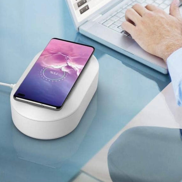 Wireless Charger w/ UV Sterilizing  Box