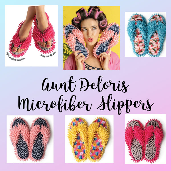 Slippers Microfiber Aunt Deloris