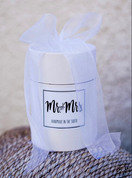Mr. & Mrs. The South Wedding Candle