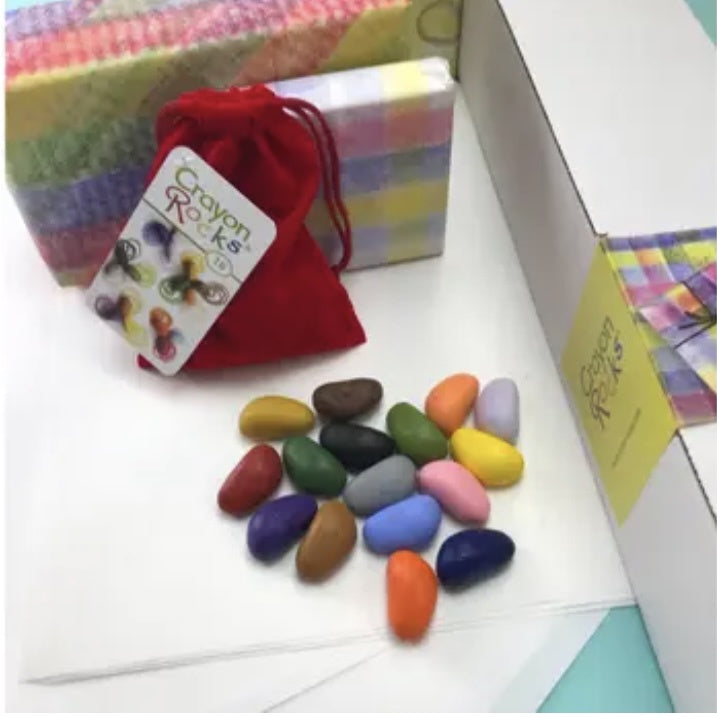 16 Crayon Rocks Color Your Own Gift Wrap – More Than Words