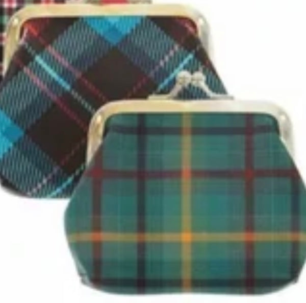 Plaid Coin Purse Assorted