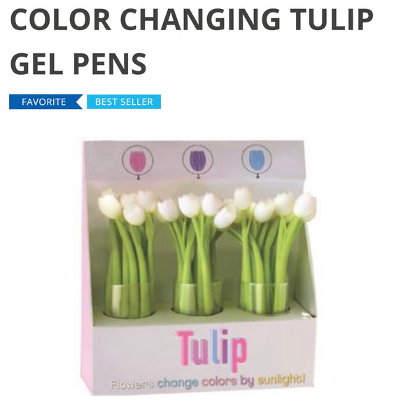 Pen Color Changing Tulip Gel Pen