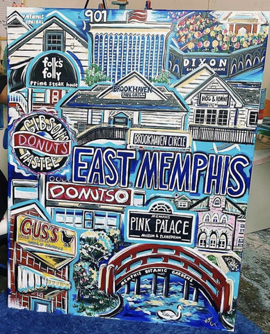 Pop Art East Memphis by Natalie Cooper