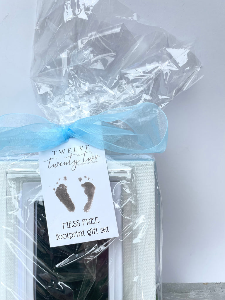 Mess Free Footprint Gift Set – Cute as Buttons