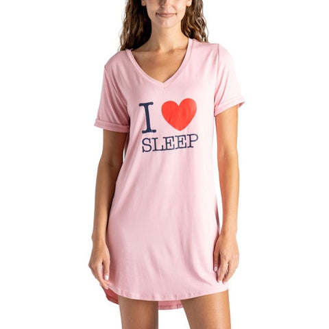 Sleep Shirt "I Heart Sleep"