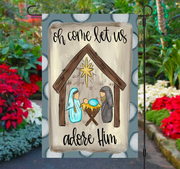 Garden Flags Christmas