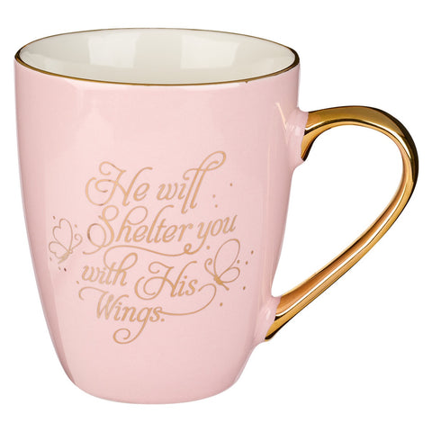Ceramic Mug Pink Shelter you