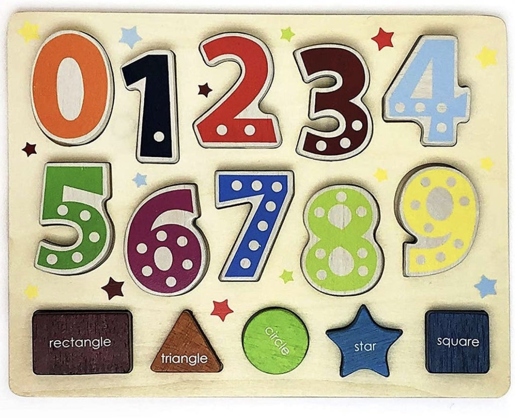 Puzzle Number and Shape Toddlers