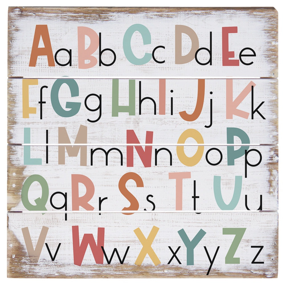 Wood Block Alphabet