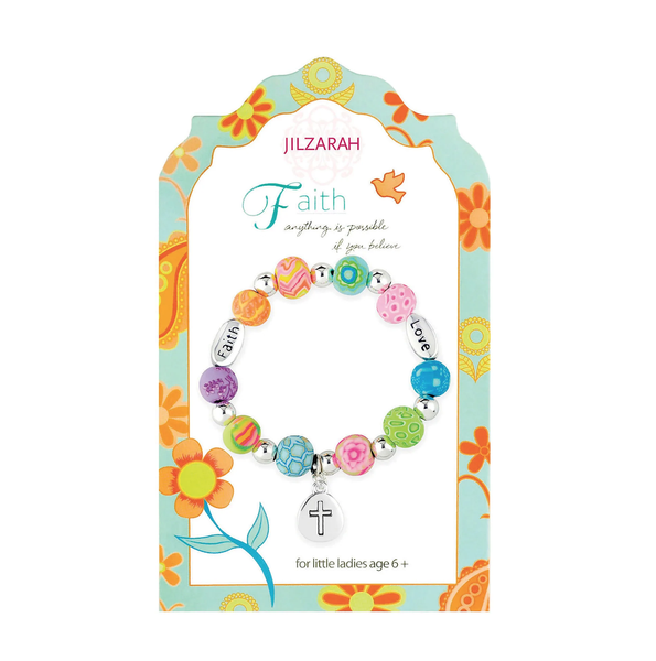 Girls Faith Bracelet by Jilzarah