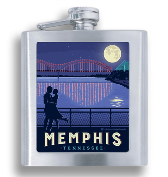 Flask Spirit of Memphis