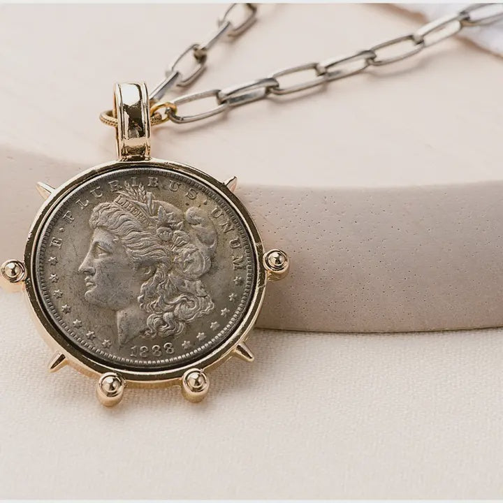 Artifact Necklace With Coin