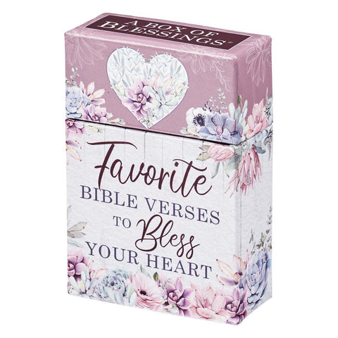 101 Favorite Bible Verses to Bless Your Heart Box of Blessings