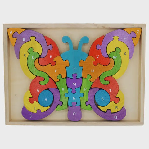 Butterfly A to Z Puzzle