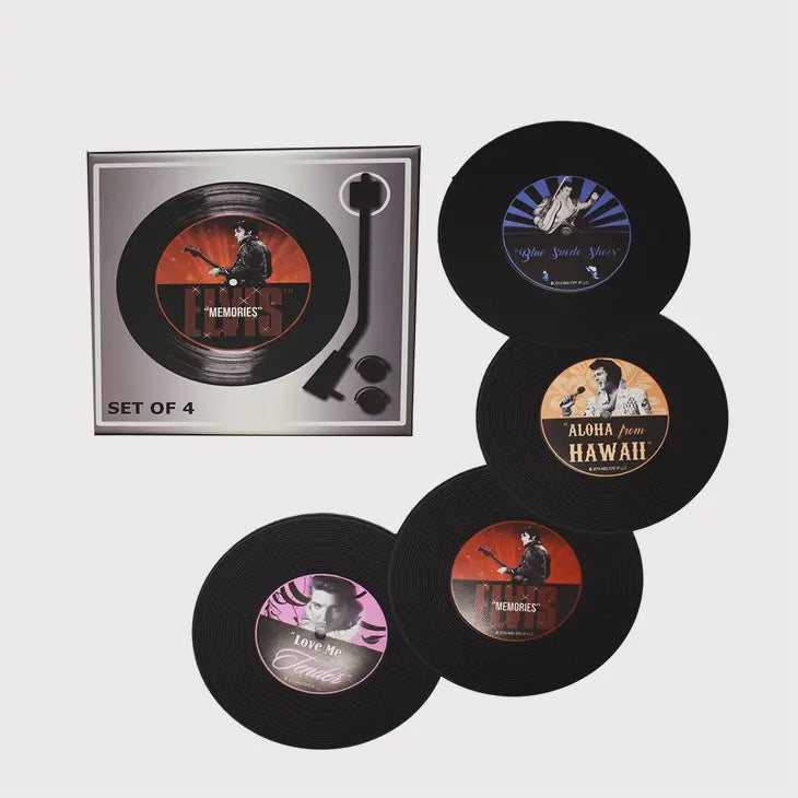Elvis Coasters Vinyl Record