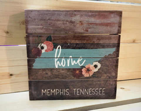 Home Memphis Mini Wood Canvas