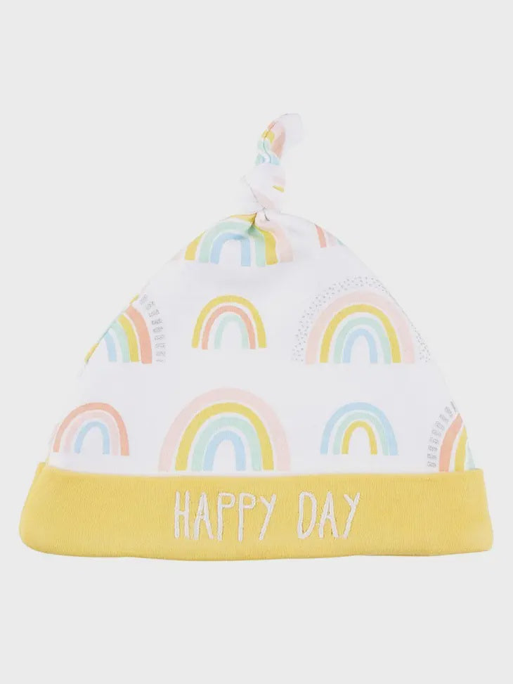 Rainbow Knit Hat Newborn