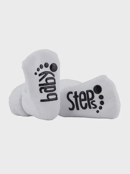 Baby Step White Socks