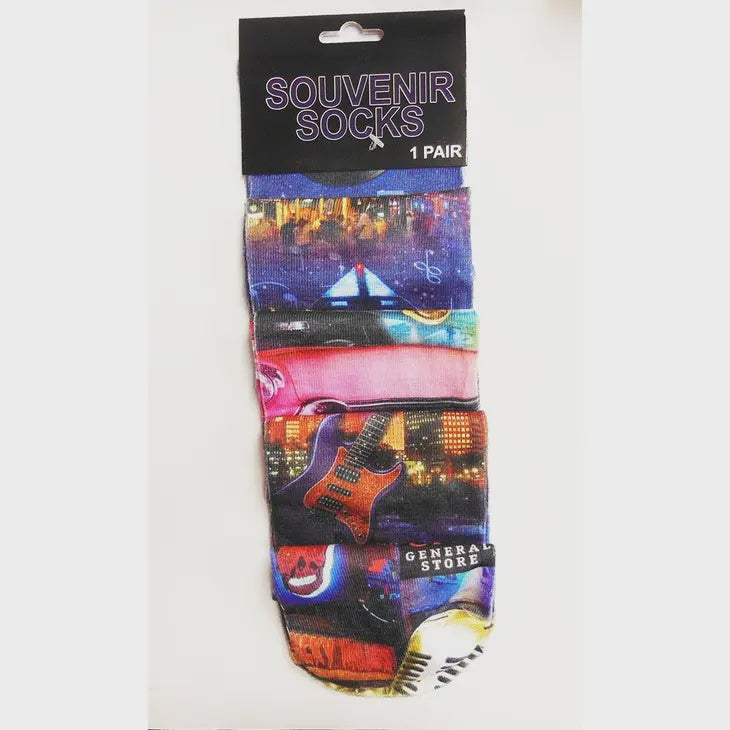 Memphis Souvenir Socks