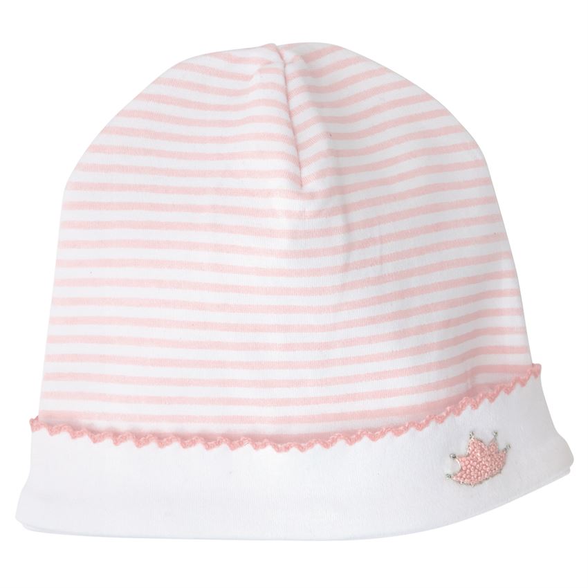 CAP PINK CROWN FRENCH KNOT