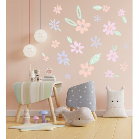 Floral Wall Decal Set