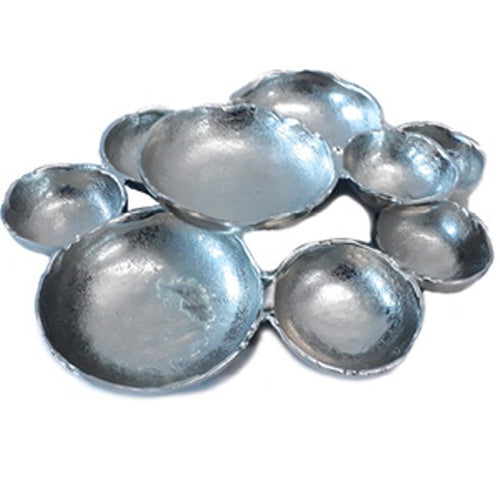Silver 9 Bowl Dish