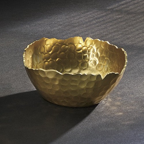 Gilded Hammered Bowl, Small