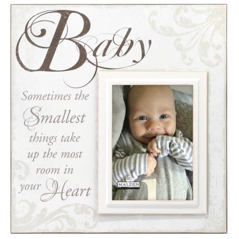 Baby Scripts 5X7 Frame