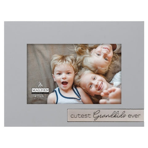 Cutest Grandkids Ever 4X6 Frame